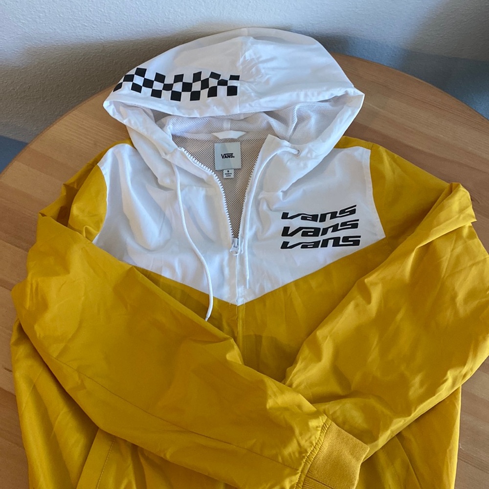Vans wind breaker jacket